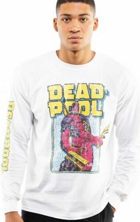 Actual product image Deadpool 90'S Arm Tshirt Long Sleeve (S)