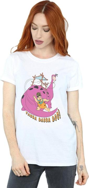 Immagine prodotto The Flintstones Yabba Dabba Doo Maglietta Ampia Donna (3XL)