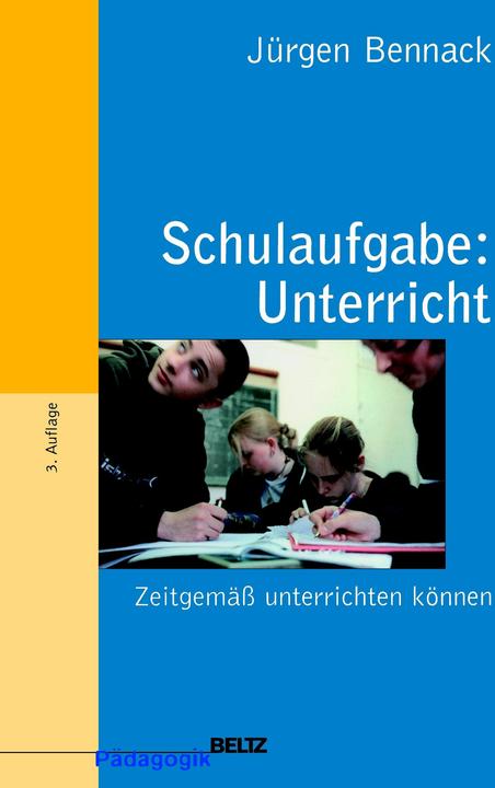Produktbild Schulaufgabe: Unterricht (Deutsch, Eiko Jürgens, Jürgen Bennack, 2004)
