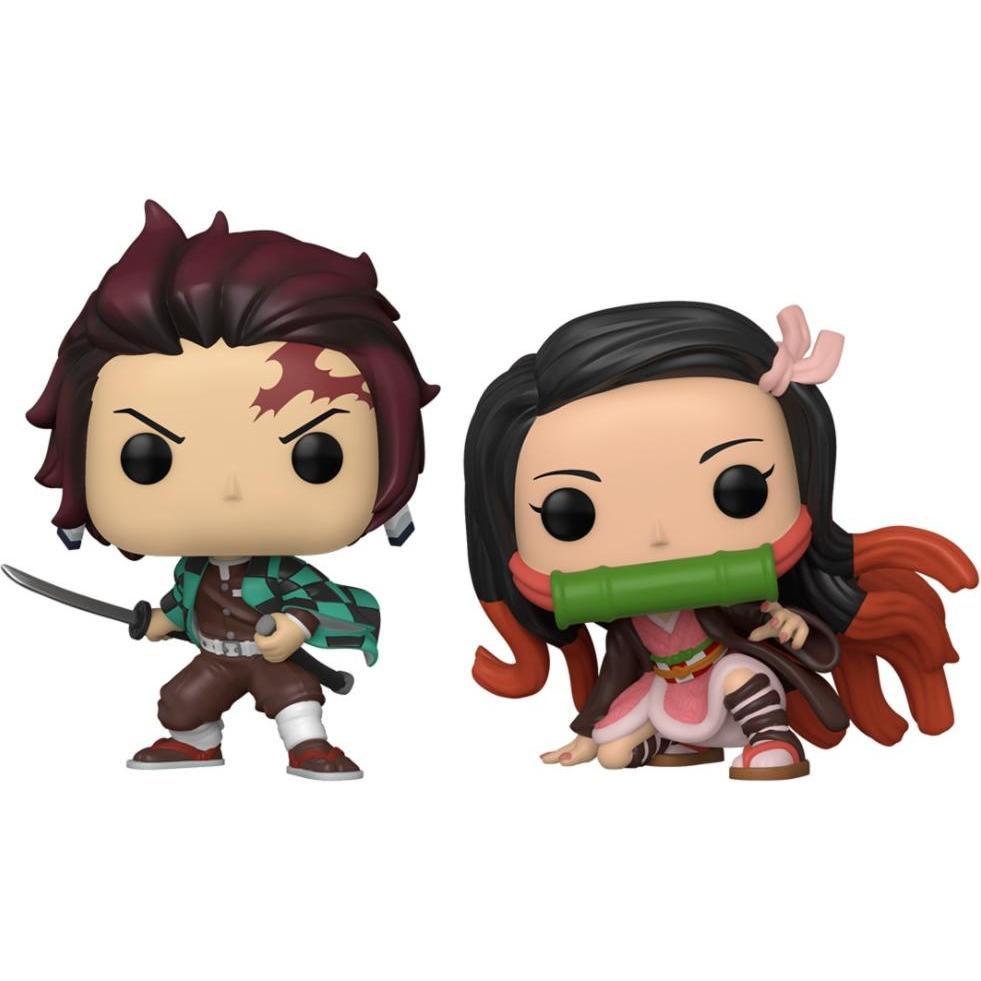 Funko Pop! Demon Slayer : Tanjiro & Nezuko 2 Pack