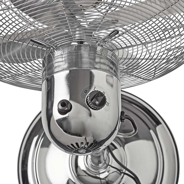Actual product image Nedis Metal stand fan 40 cm - chrome
