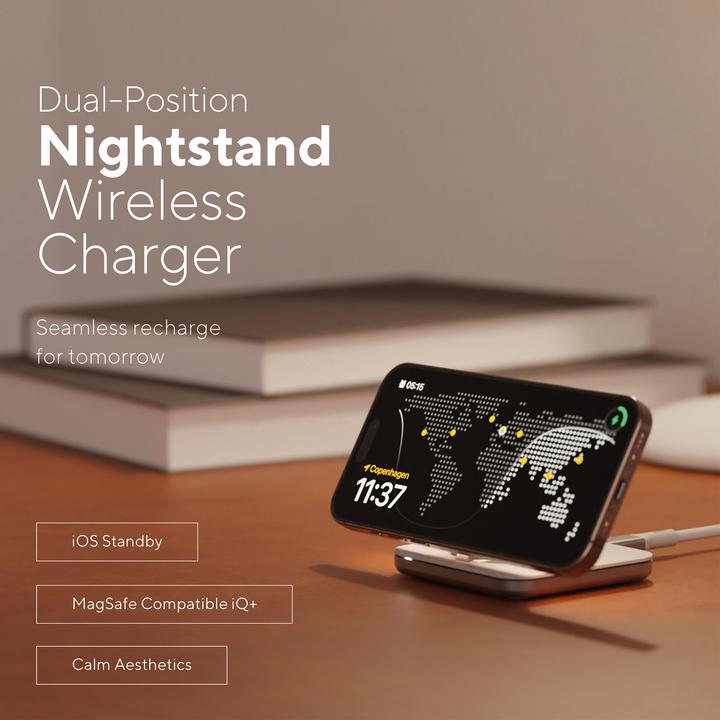 Image du produit LinQ 7.5W Charger Nighstand Charger white (15 W)