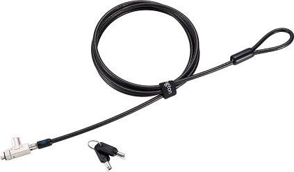 Actual product image Dell Kensington N17 laptop lock with key