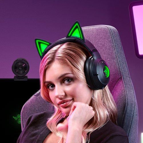 Actual product image Razer Kraken Kitty V2 BT - Black (Wireless)