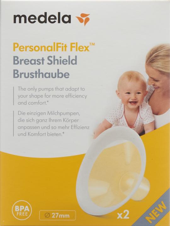 Produktbild Medela PersonalFit Flex, 2 Brusthauben Grösse L (27mm)