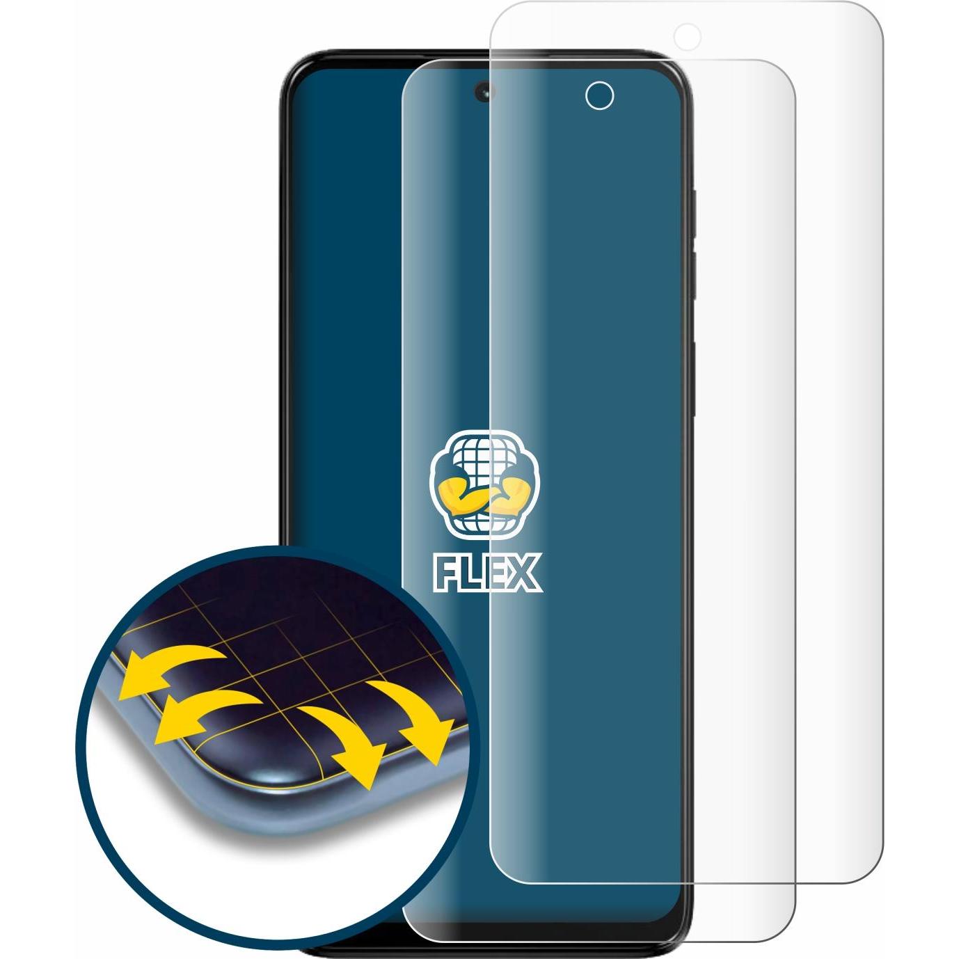 Thumbnail - BROTECT Full-Cover Displayschutz (2 Stück, Motorola Moto G14), Smartphone Schutzfolie, Transparent