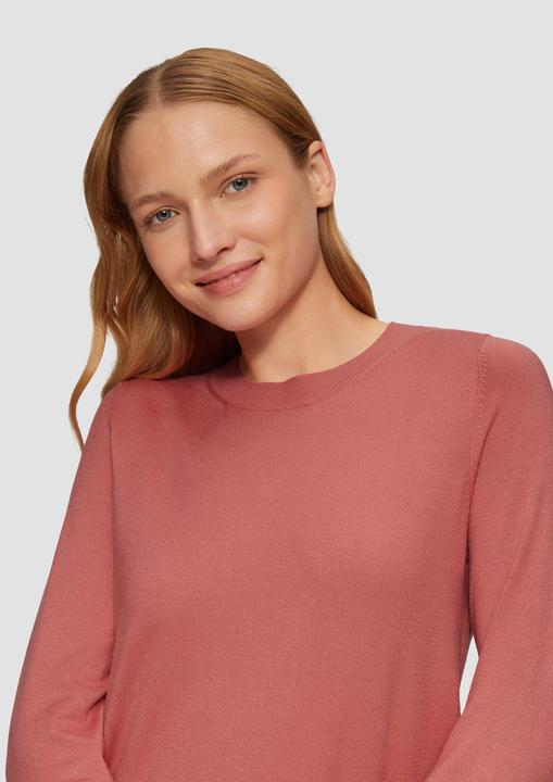 Produktbild S.Oliver Strickpullover Strickpullover mit Rundhalsausschnitt (44)