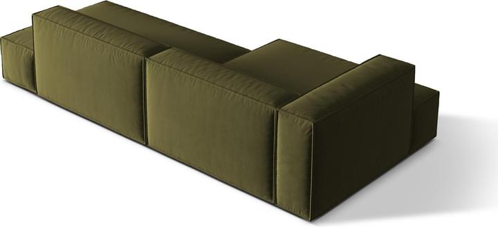 Actual product image Micadoni Modular Left Corner Sofa, "Nuria", 4 Seats, 147x312x72 Made in Europe (Modular sofa, Corner sofa)