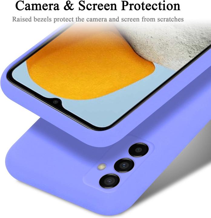 Immagine prodotto Cadorabo Custodia in silicone liquido TPU per Samsung Galaxy M23 5G (Samsung Galaxy M23 5G)