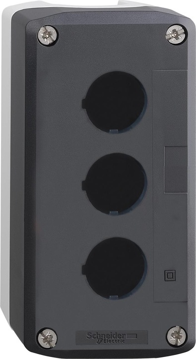 Schneider Electric Station de contrôle Pushbutton, 3 Hole