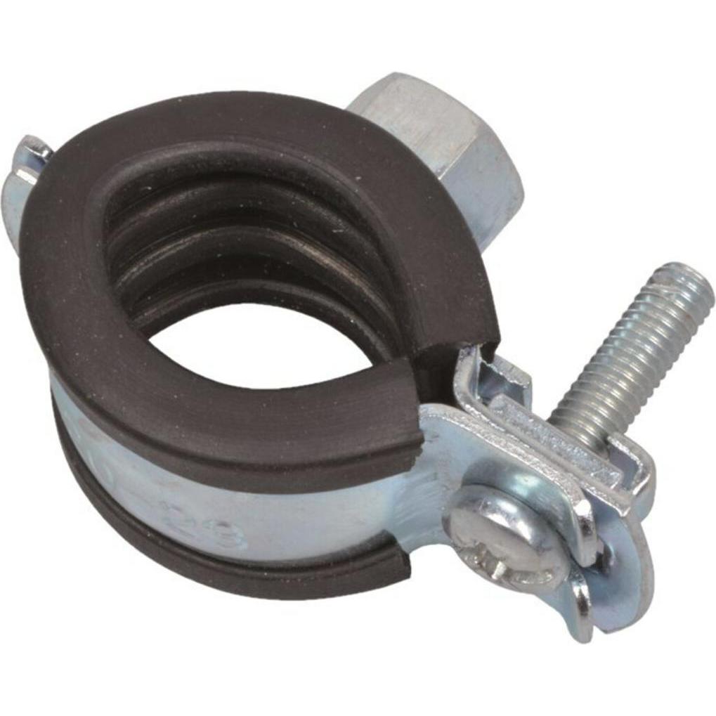 Magni, Accessori per il passaggio dei cavi, Rohrschelle, 20 - 23 mm, schallgedämmt, für 1/2", mit M8 Gewindemuffe