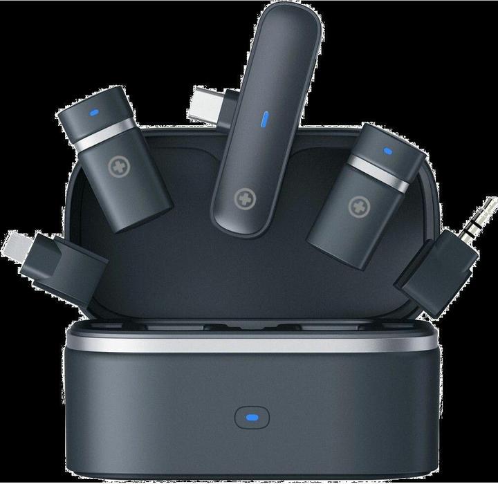 Actual product image Plusonic Wireless Microphone Kit PS-TDS9 "USB Type C/Lightning/3.5mm jack" WiFi-Micro / *ALLTRAVEL