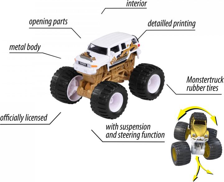 Produktbild Majorette Limited Edition 9, Gold Rockerz 3-sort.