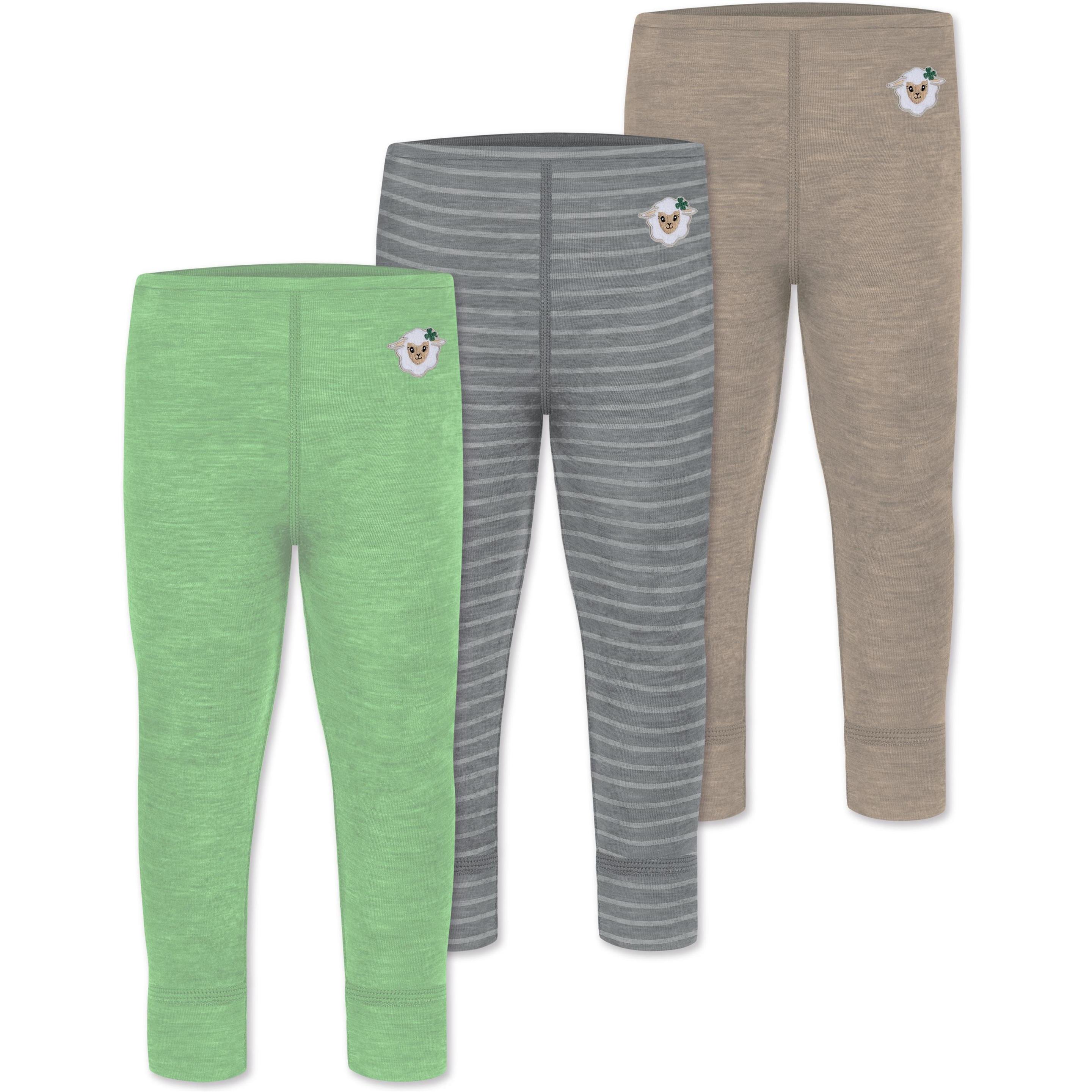 Normani, Herren, Funktionsunterhose, 3er Pack Baby Merino Hose Unterhose „Tihoi" - 9509 (74), Beige, 74