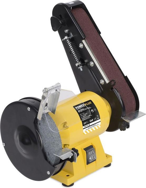 Actual product image Powerplus Kombi-Schleiftisch-Schleifer 240W - 3 Acc. (240 W)