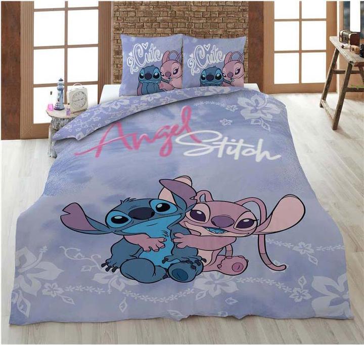 Actual product image Procos Stitch &amp Angel Bettbezug - 140x200 cm (140 x 200 cm)