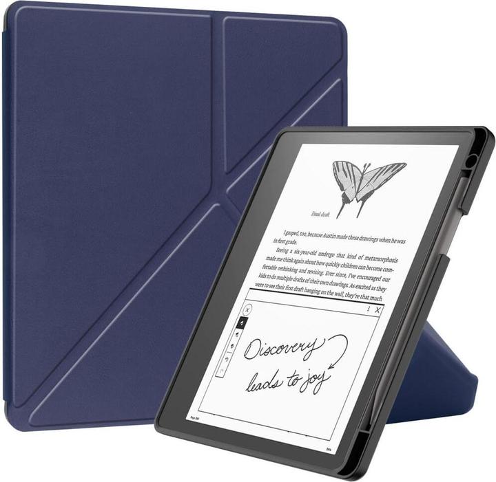 Actual product image Cover-Discount Kindle Scribe - Protective cover case dark blue