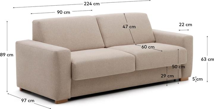 Image du produit Kave Home Anley (3 places)