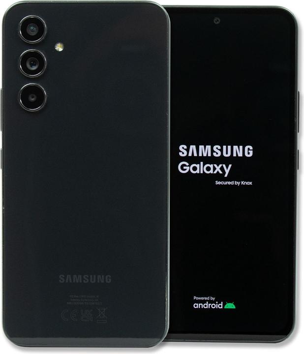 Actual product image Samsung Galaxy A54 5G (128 GB, Awesome Graphite, 6.40", Dual SIM, 5G)