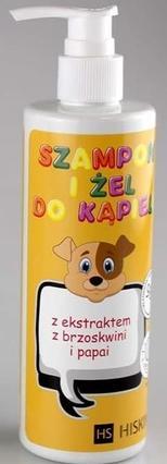 Actual product image Hiskin Kids Shampoo And Bath Gel Peach And Papaya 280Ml (280 ml)