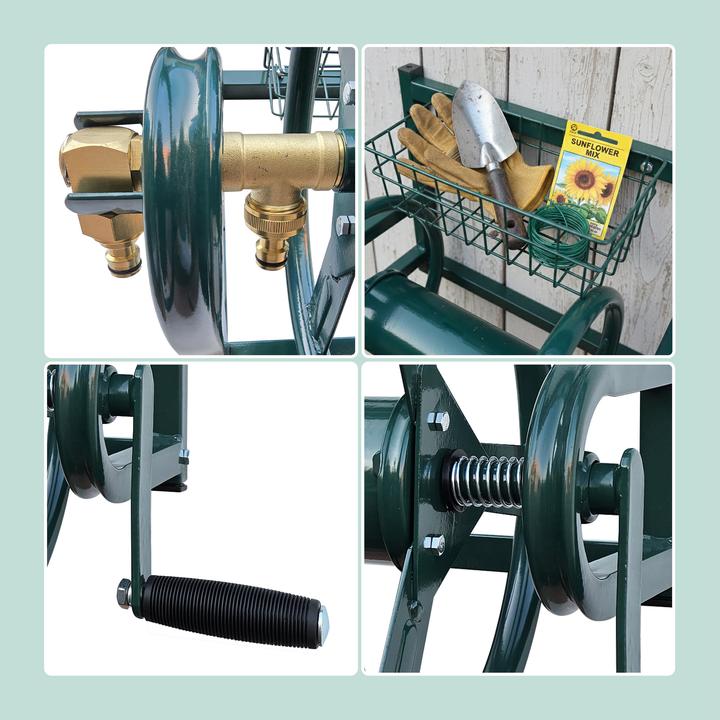 Actual product image Relaxdays hosereel