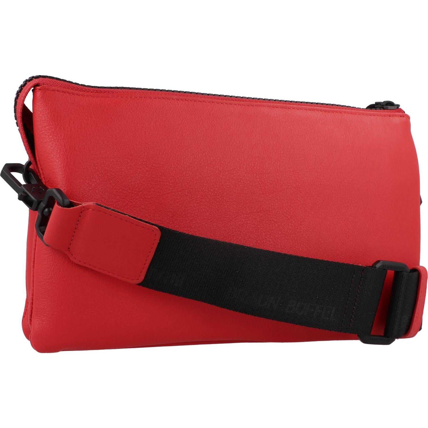 Thumbnail - Braun Büffel, Handtasche, Capri Umhängetasche RFID Schutz Leder 23 cm, Rot