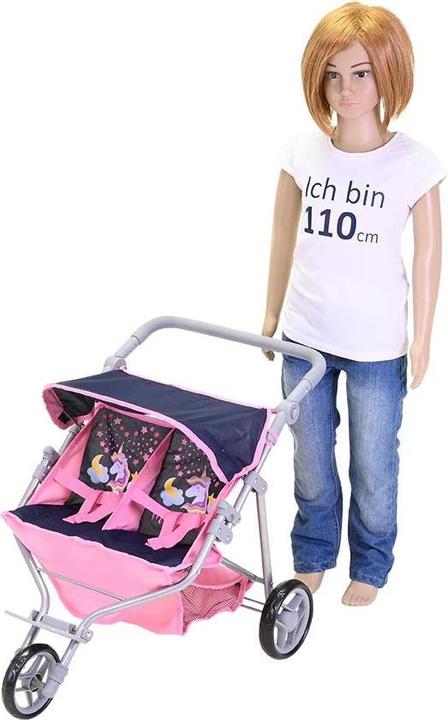 Produktbild Knorrtoys Zwillingspuppenwagen Duo - "Magic Unicorn"