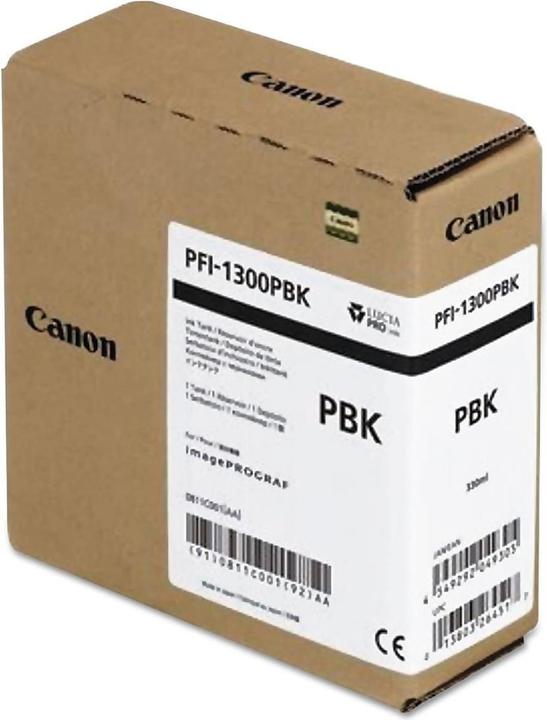 Produktbild Canon Tinte Large Format matte black Orig.Nr. PFI-1300MBK (MBK)