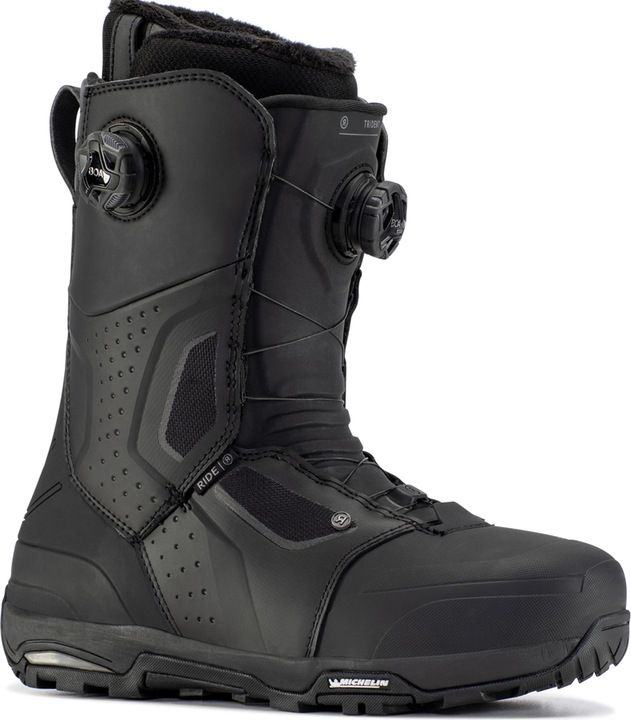 Actual product image Ride Boots Snowboard Trident Black 2021 (27)