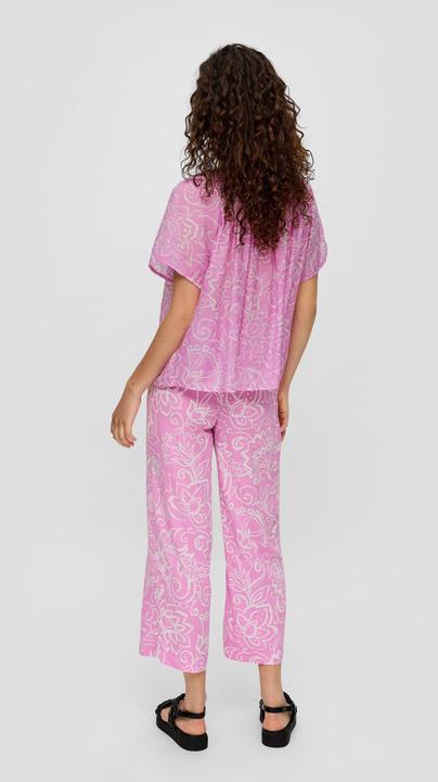 Actual product image S.Oliver Hose Culotte aus Viskose mit Elastikbund und Musterstruktur (42)
