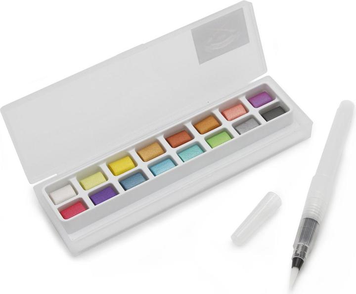 Immagine prodotto Paintersisters Scatola di acquerelli (Multicolore, Metallico)