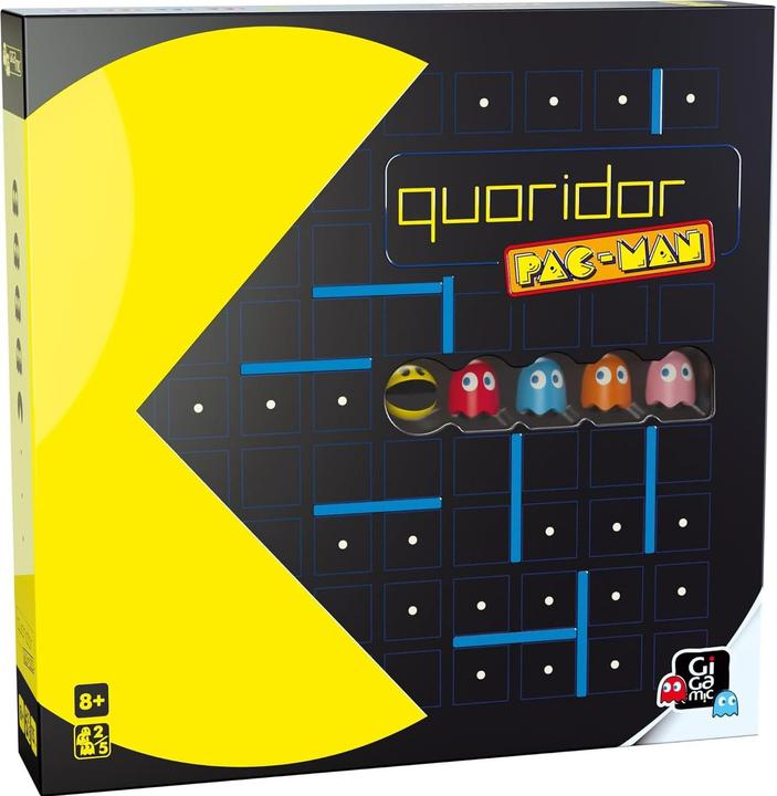 Produktbild Gigamic Quoridor Pac-Man (Deutsch, Französisch, Italienisch, 2 - 5 Spieler)