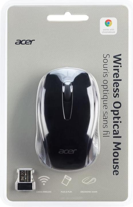 Image du produit Acer Souris sans fil AMR800 noire (Sans fil)