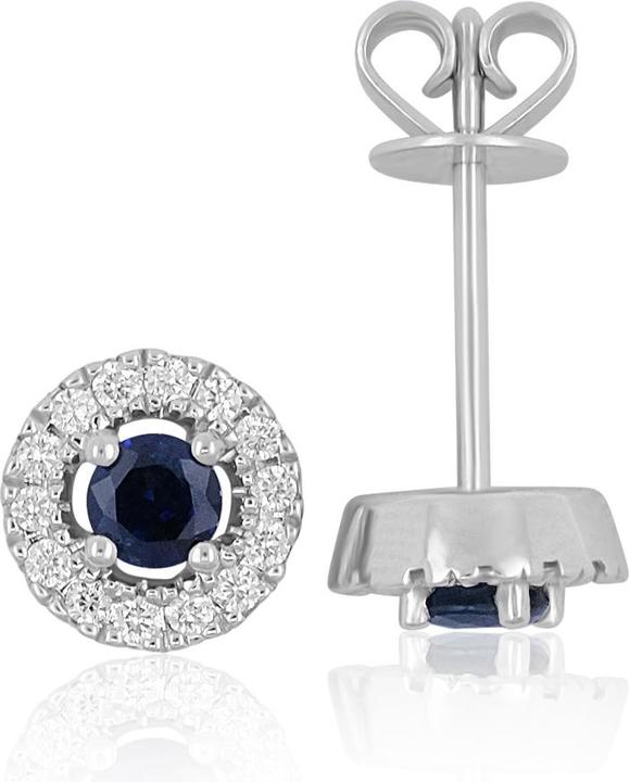 Actual product image Muau Stud earrings (750/18K white gold)