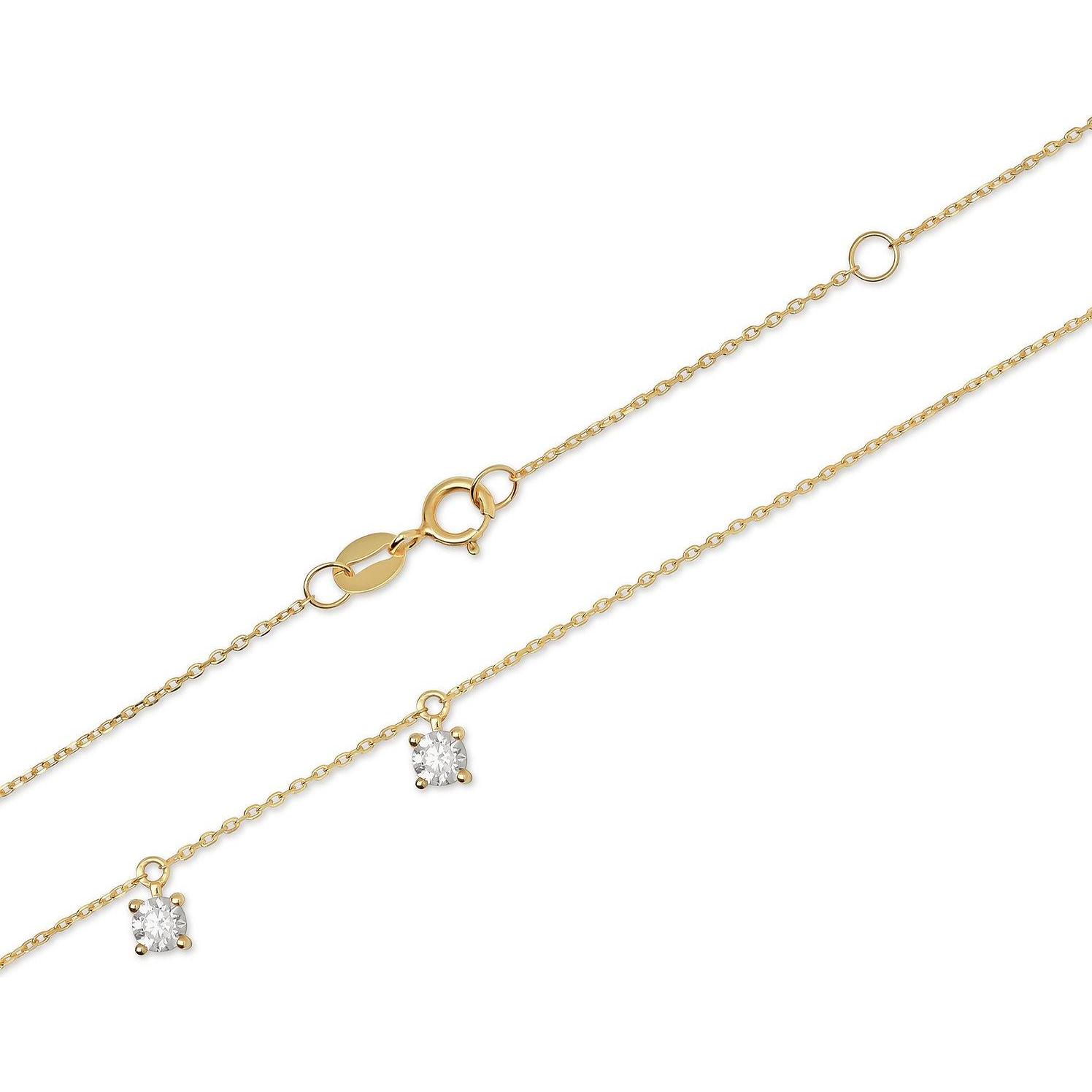 Thumbnail - Favs, Halsschmuck, Kette, (375er Gelbgold, 45 cm)