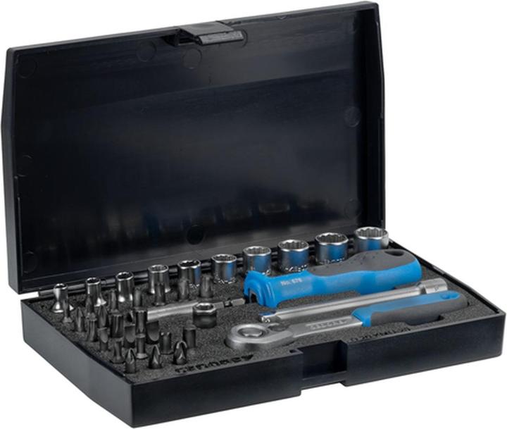 Produktbild Gedore D 20 KMU-20 Steckschlüssel-Satz 1/4" 37-teilig UD-IN-IS-PH-PZ-TX (1/4")
