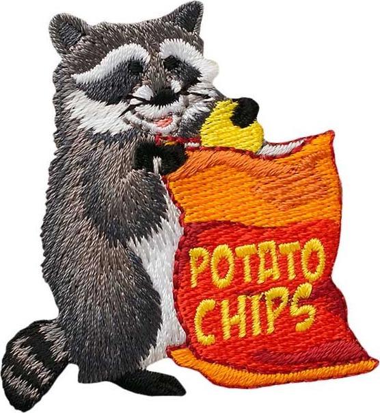 Produktbild Mono Quick Waschbär mit Chips (1 Stk., 4.80 x 4.90 cm)