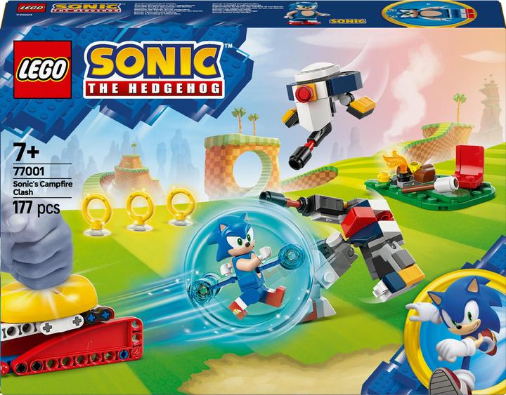 Produktbild LEGO Sonics Showdown am Lagerfeuer (77001, LEGO Sonic)