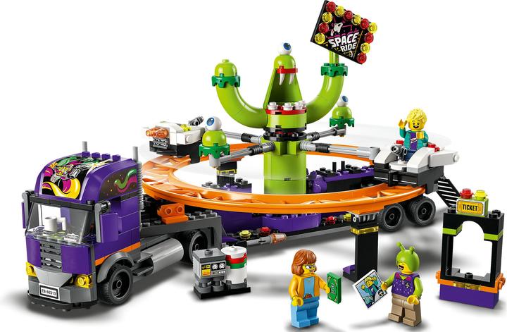 Produktbild LEGO LKW mit Weltraumkarussell (60313, LEGO City)