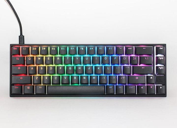 Actual product image Ducky Mecha Pro SF Gaming Keyboard, Cherry MX-Blue (DE, Cable)