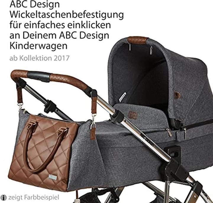 Actual product image ABC Design Royal diaper bag