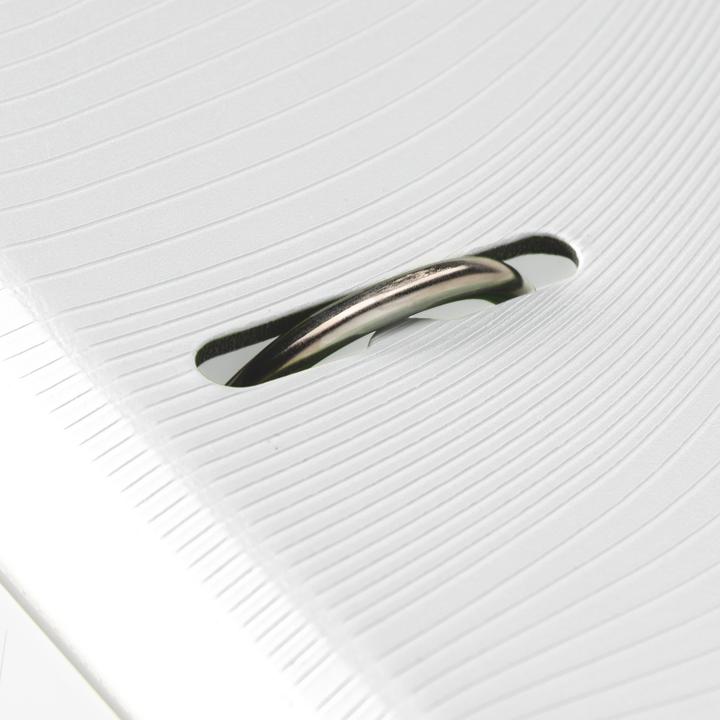 Produktbild Brunnen WAVE Ordner weiss Kunststoff 7,0 cm DIN A4 (A4, 70 mm, 1 Stk.)