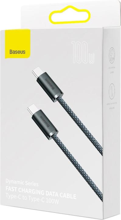 Produktbild Baseus USB Typ C – USB Typ C (2 m, USB 2.0, 100 W)