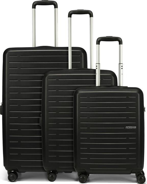 Actual product image American Tourister Aerojoy 4 Rollen Kofferset 3-teilig mit Dehnfalte (213 l)