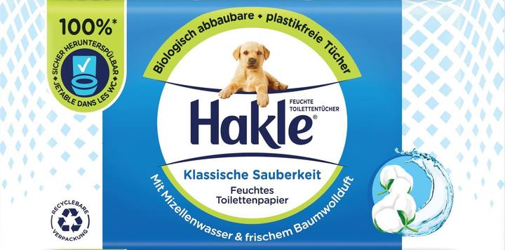 Actual product image Hakle Moist Classic Clean Refill (42 pcs.)