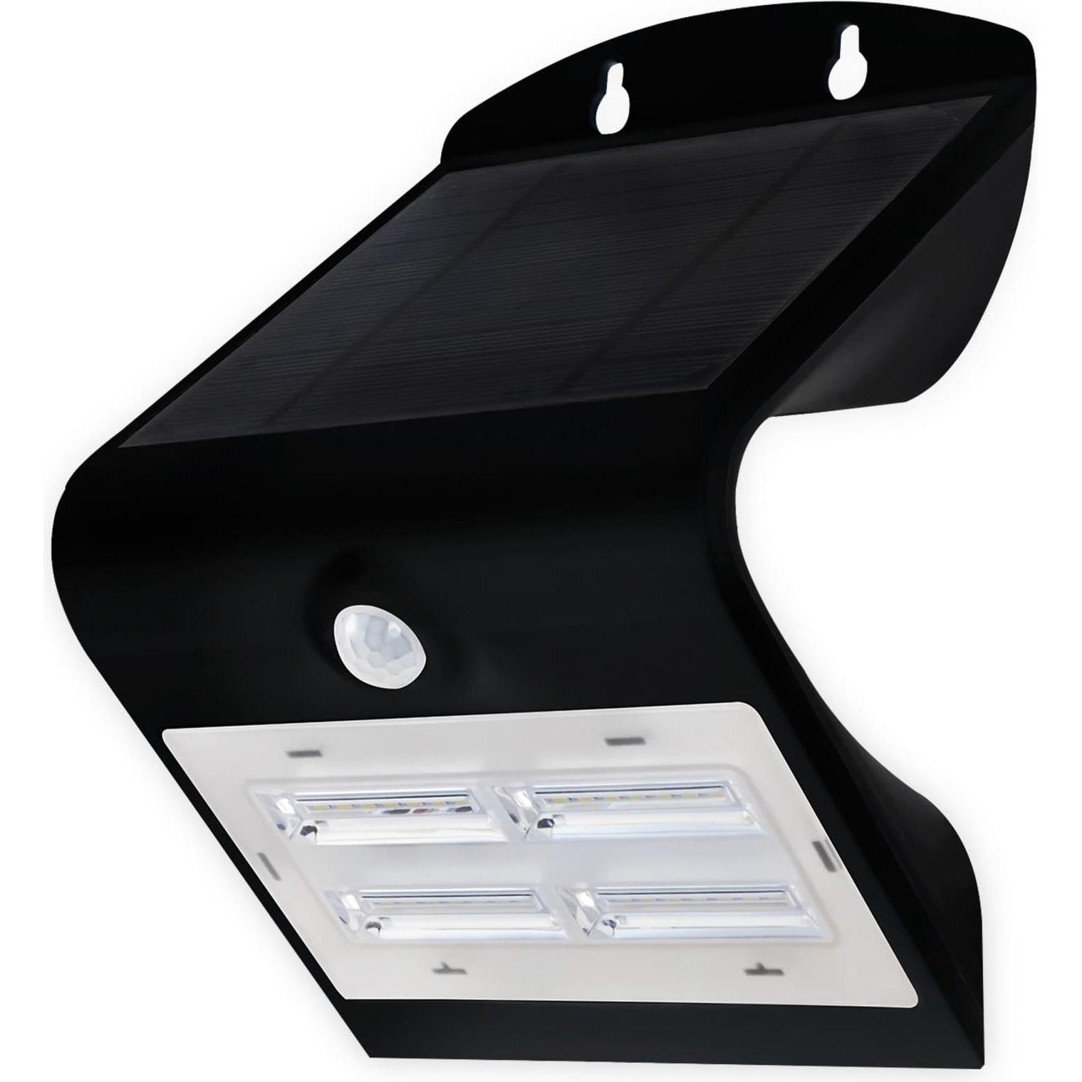 Blulaxa, Gartenbeleuchtung, HWH LEDSolarleuch. 3,2W schw (400 lm, IP65)