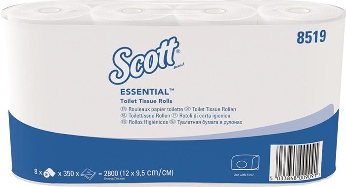 Produktbild Kimberly-Clark Toilettenpapier SCOTT® 350, 2-lagig (1 x)