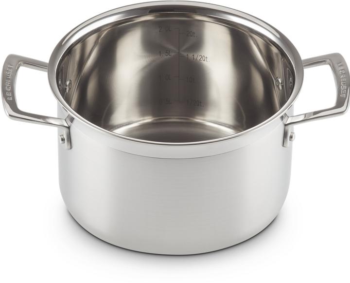 Produktbild Le Creuset 3-Ply (18 cm, Kochtopf, Aluminium, Edelstahl)