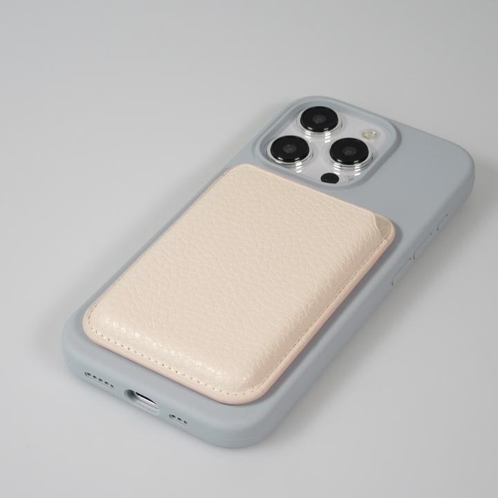 Produktbild PhoneLook MagSafe Magnetkartenhalter aus veganem Leder mit starken Magneten