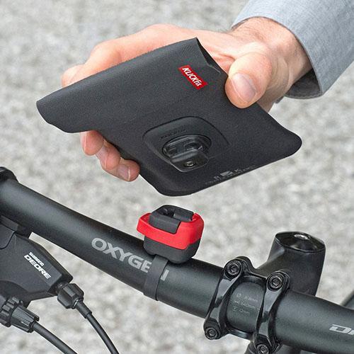 Productafbeelding KlickFix Fietsmobiele telefoonhouder Slimme telefoontas met adapter
